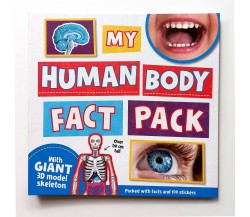 My Human Body Fact Pack - With Giant 3D Model Skeleton